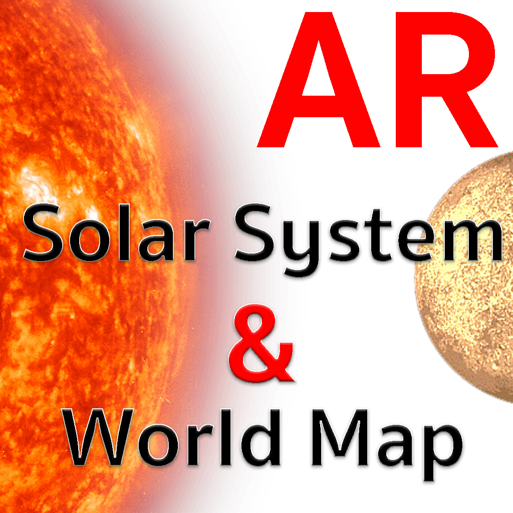 AR Solar System & World Map