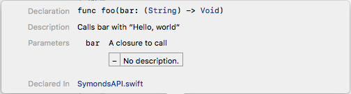 อะไรคือ $0 และ $1 ในภาษา swift